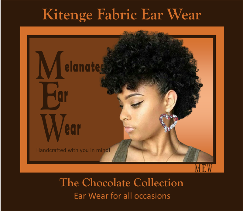 Kitenge Fabric Ear Wear