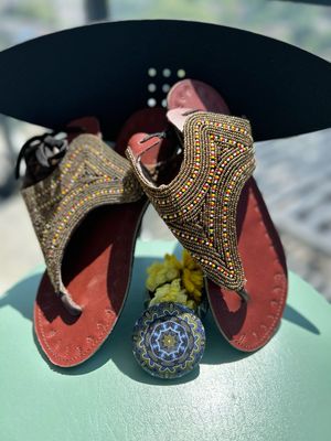 Masai Mirage Gladiator Ankle Tie Sandals