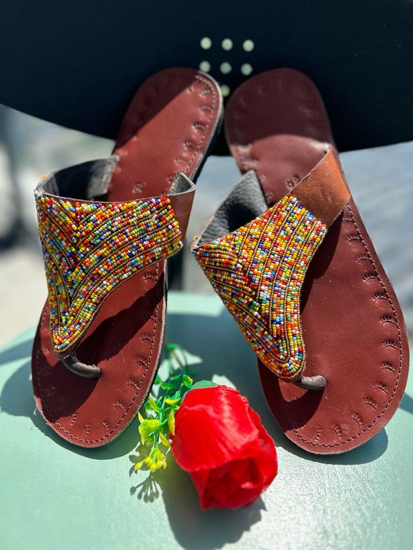 Beadazzle Masai Beaded Sandals