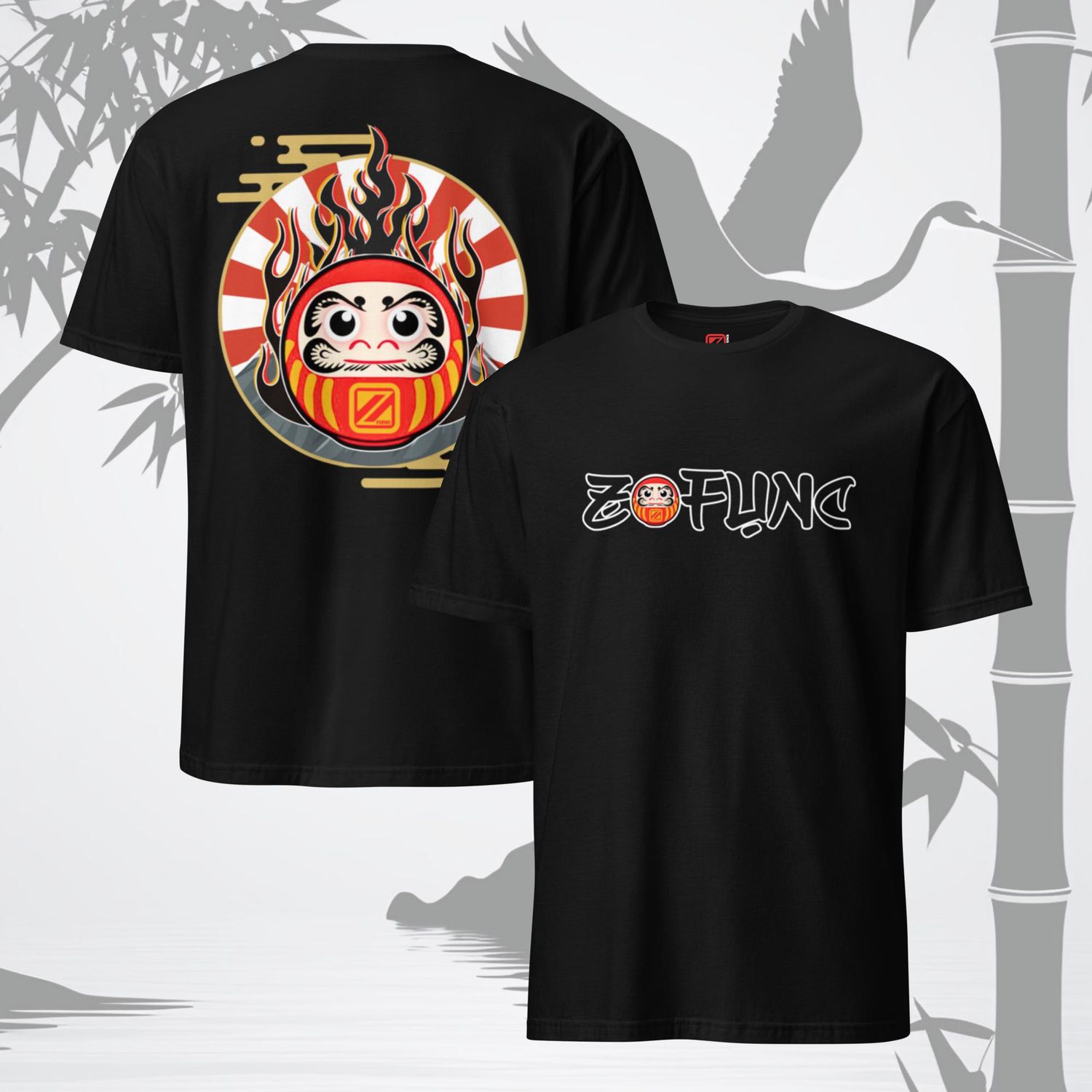 Z-FUNC &quot;Lucky Daruma&quot; Softstyle T-Shirt