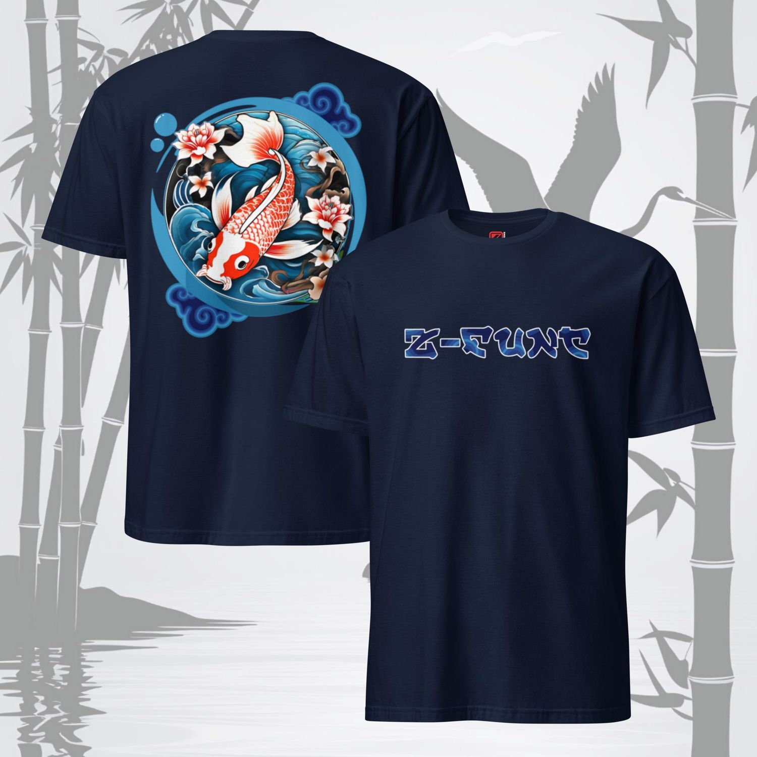 Z-FUNC &quot;Koi 3&quot; Softstyle T-Shirt