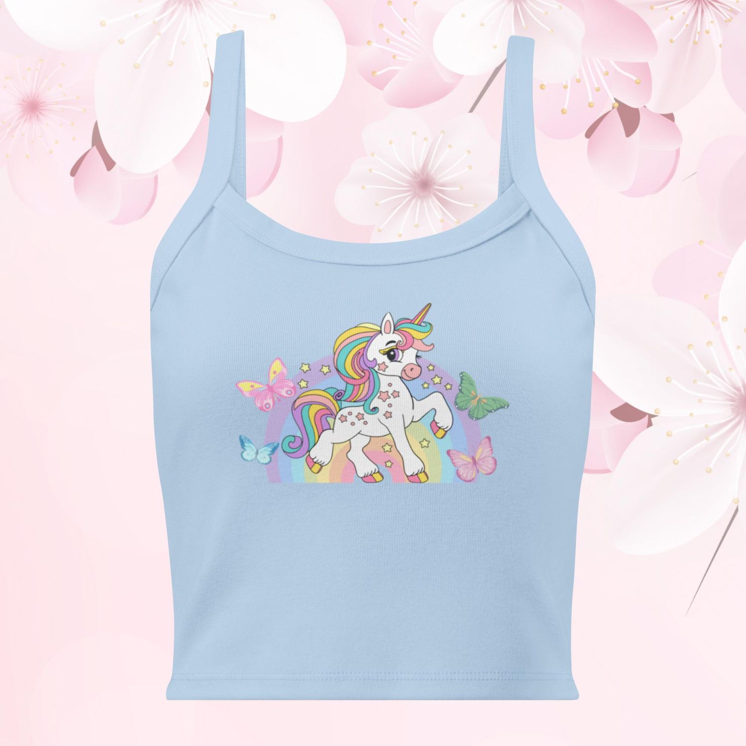Women’s &quot;Unicorn&quot; Micro-rib Tank Top copy