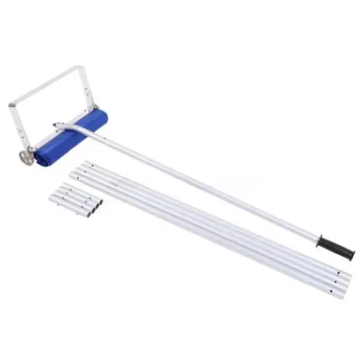 Solar Panel Snow Remove Tool with 20 ft Extendable Pole Roof  Rake