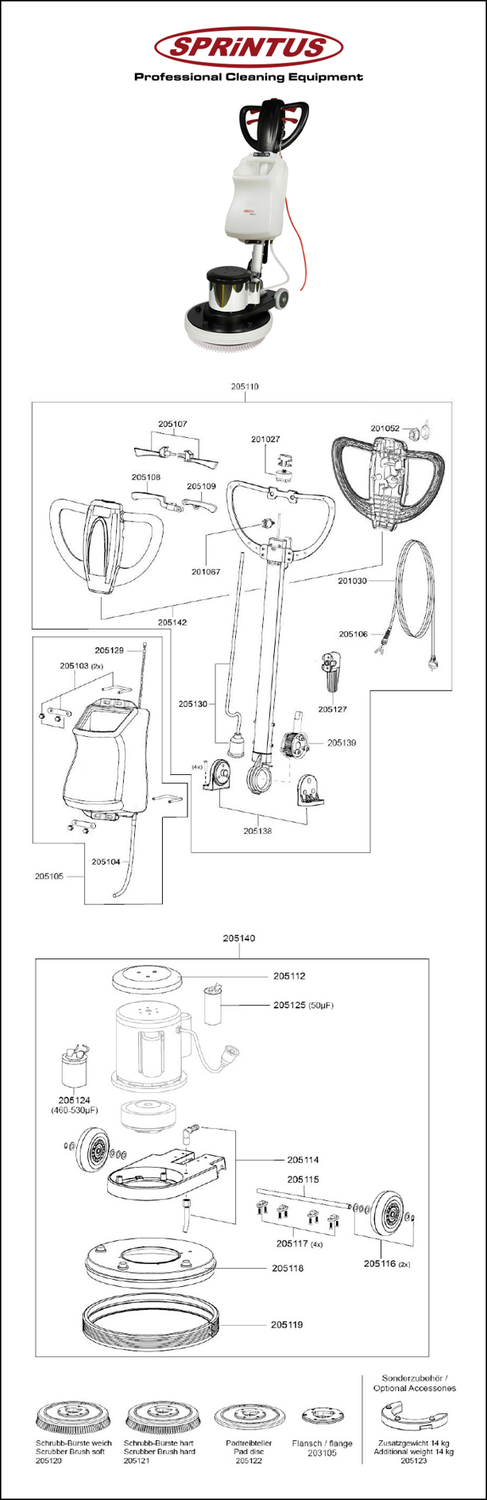 power cord for motor 205113