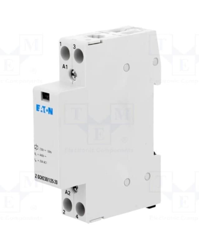 Contactor modular 2 Polos 25A Eaton
