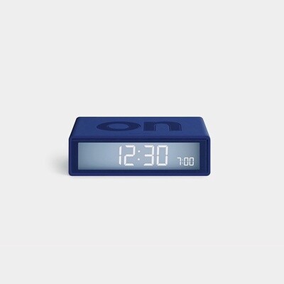 FLIP+ TRAVEL CLOCK  -NEW DARK BLUE