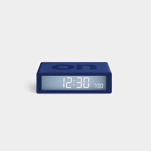 FLIP+ TRAVEL CLOCK  -NEW DARK BLUE