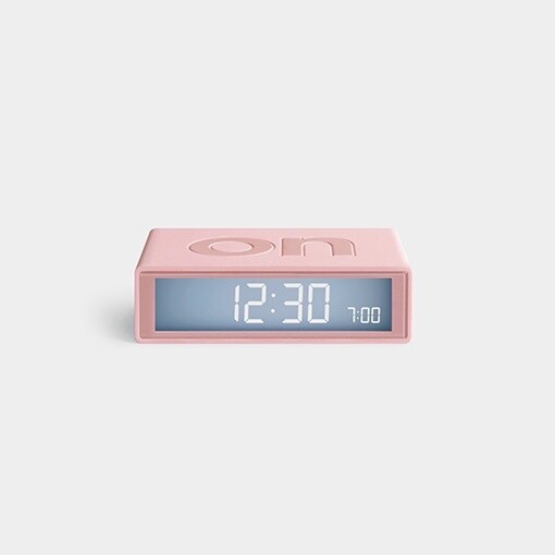 FLIP+ TRAVEL CLOCK  -PINK