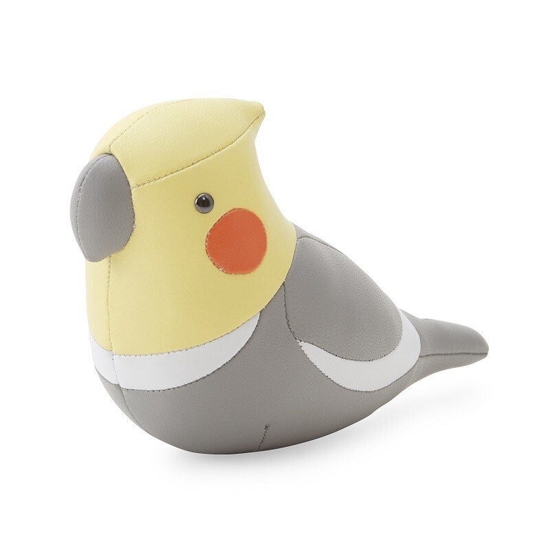 paperweight cockatiel - grey