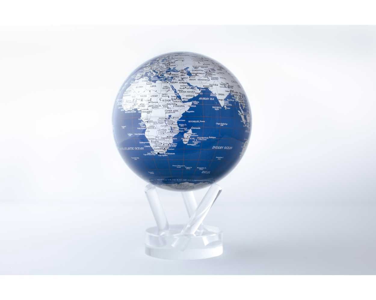 Blue and Silver - 6 inch