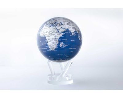 Blue and Silver - 6 inch