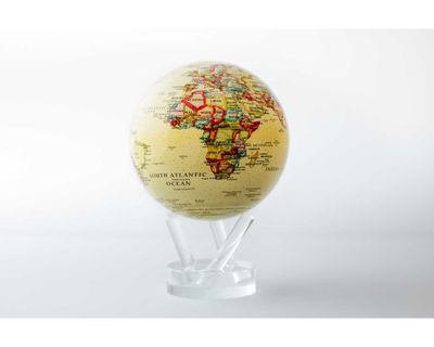 Political map Yellow - 6 inch