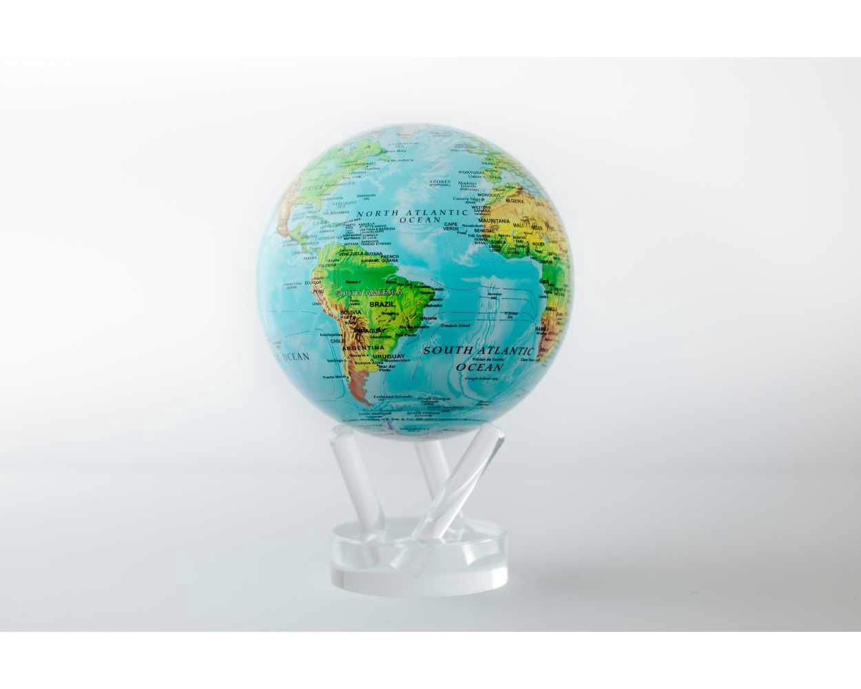 Relief map blue - 8,5 inch