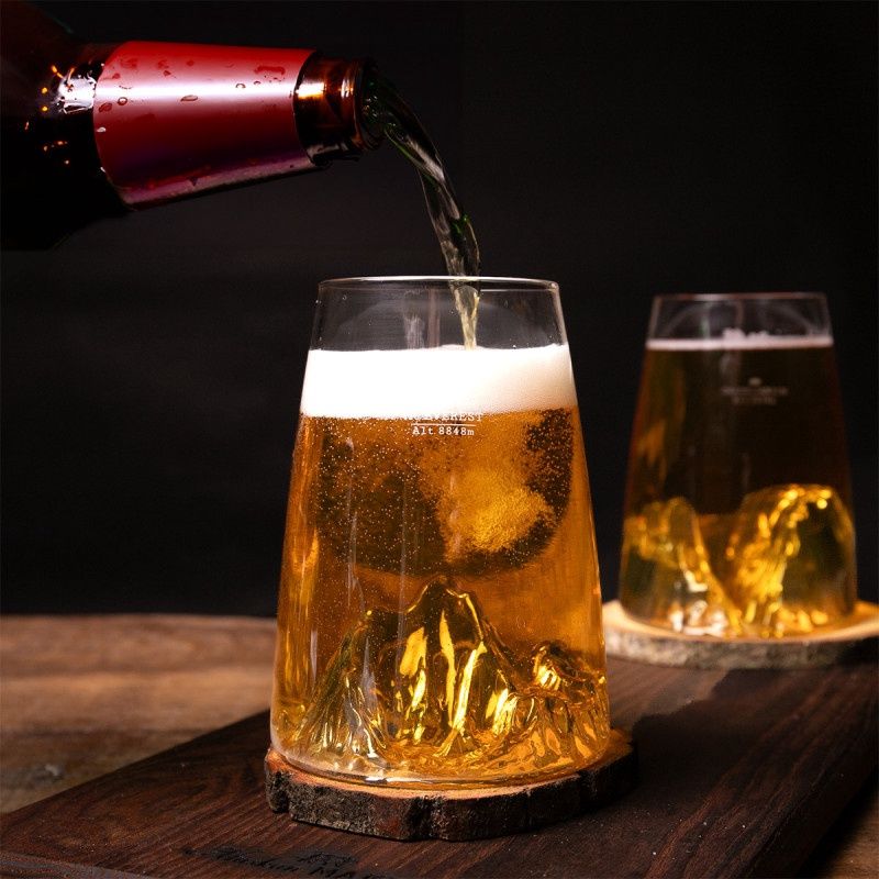 Cocktail- bier- waterglas Mount Everest