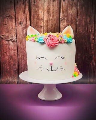 Fondant Torte Katze