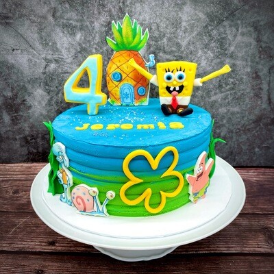 Naked Cake Spongebob Naked Cake Spongebob