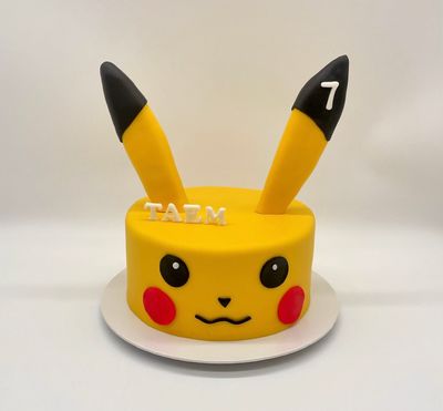Fondant Torte Pikachu Fondant Torte Pikachu