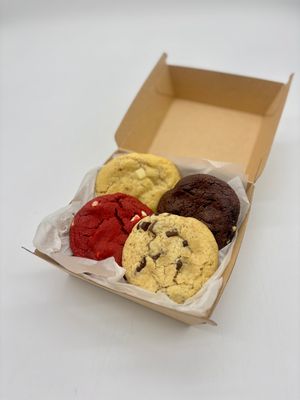 4er Mini Cookie Box