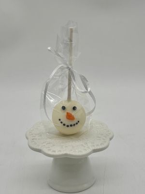 Cakepop Schneemann