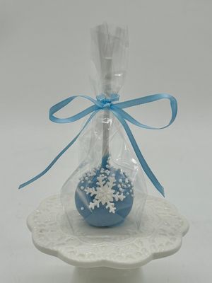 Cakepop Schneeflocke