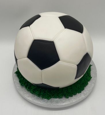 Fondant Torte 3D Fußball