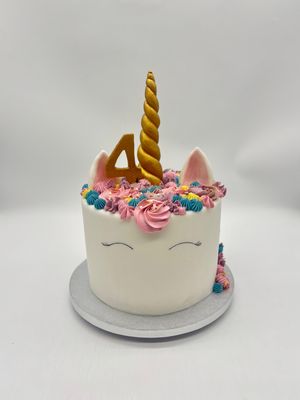 Fondant Torte Einhorn