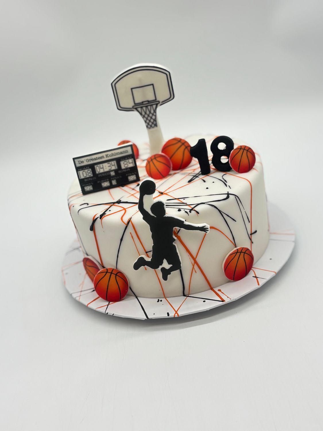 Fondant Torte Basketball
