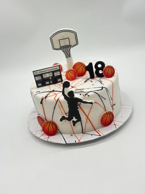 Fondant Torte Basketball