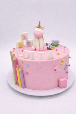 Einschulungstorte "Einhorn"
