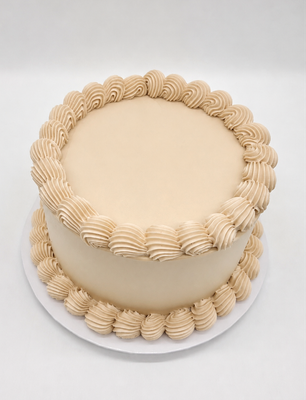 Naked Cake Vintage (schlicht - ohne seitliche Cremerüschen)