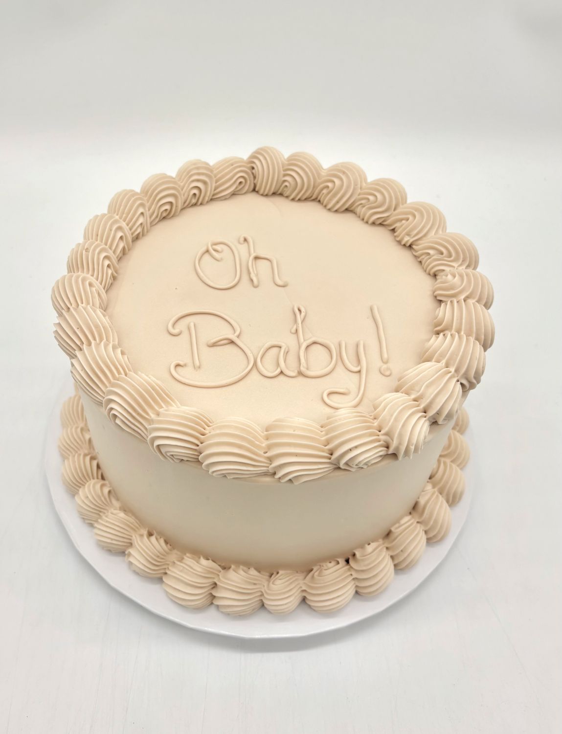 Gender Reveal Cake Vintage