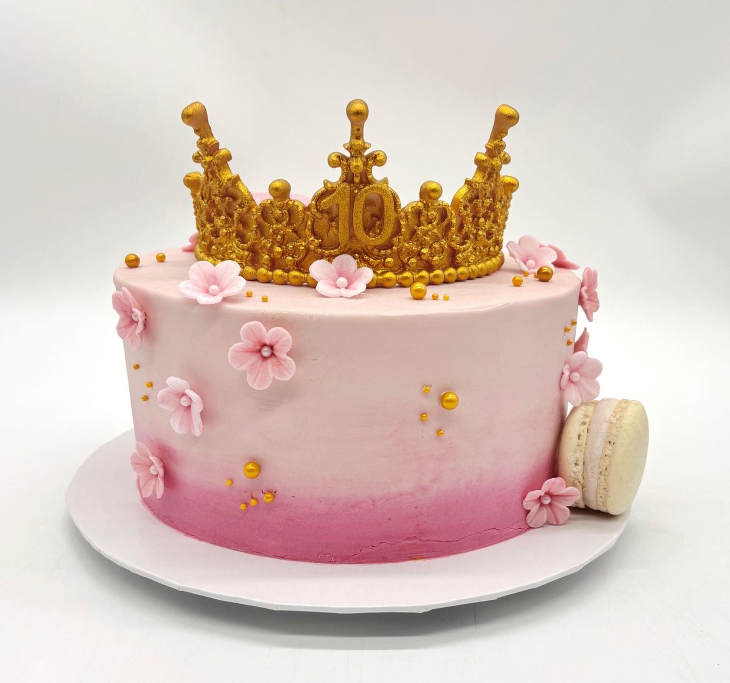 Torte Prinzessin (goldene Krone)