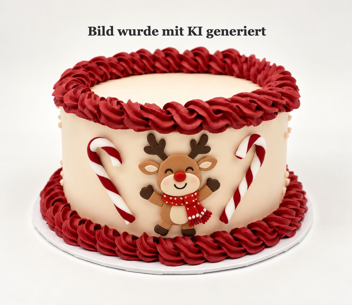 Weihnachtstorte "Rentier"