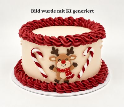 Weihnachtstorte "Rentier"