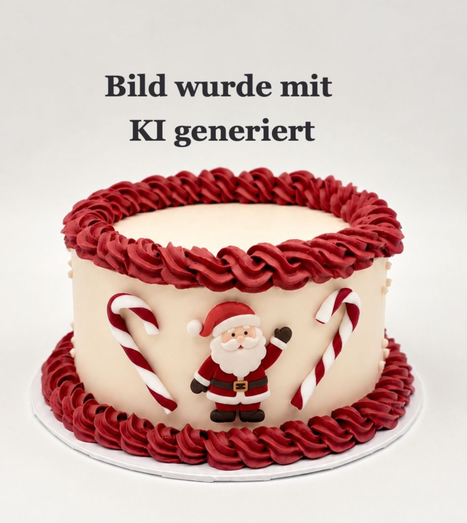 Weihnachtstorte "Weihnachtsmann"