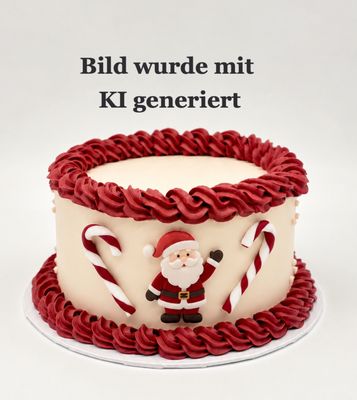 Weihnachtstorte "Weihnachtsmann"