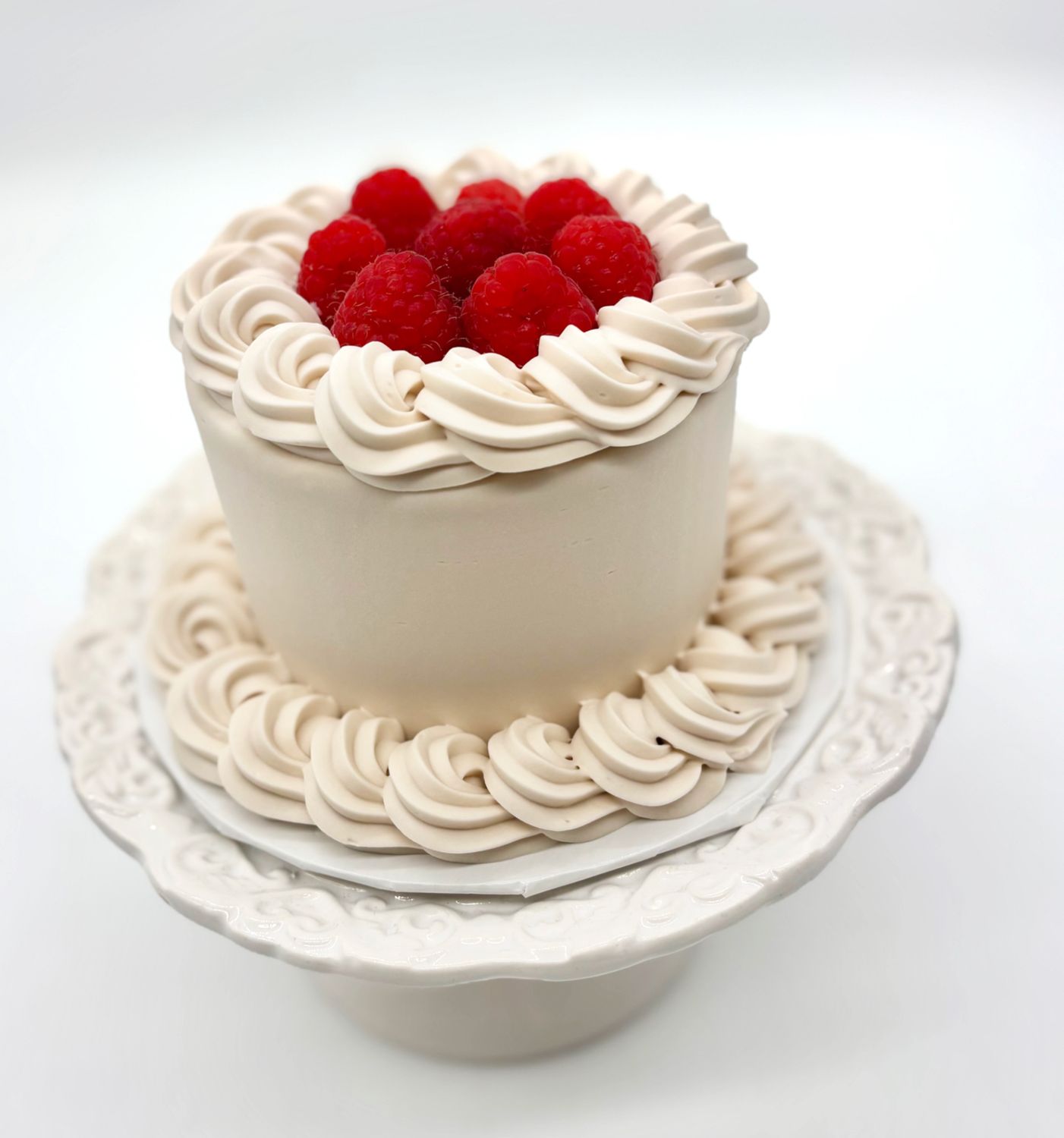 Naked Cake Vintage mit Früchten