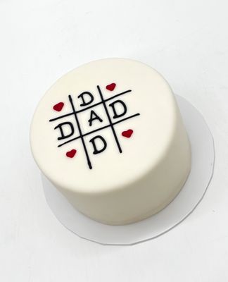 Torte "DAD" oder "MUM"