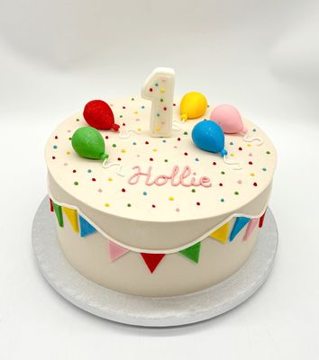 Torte "Bunte Luftballons"