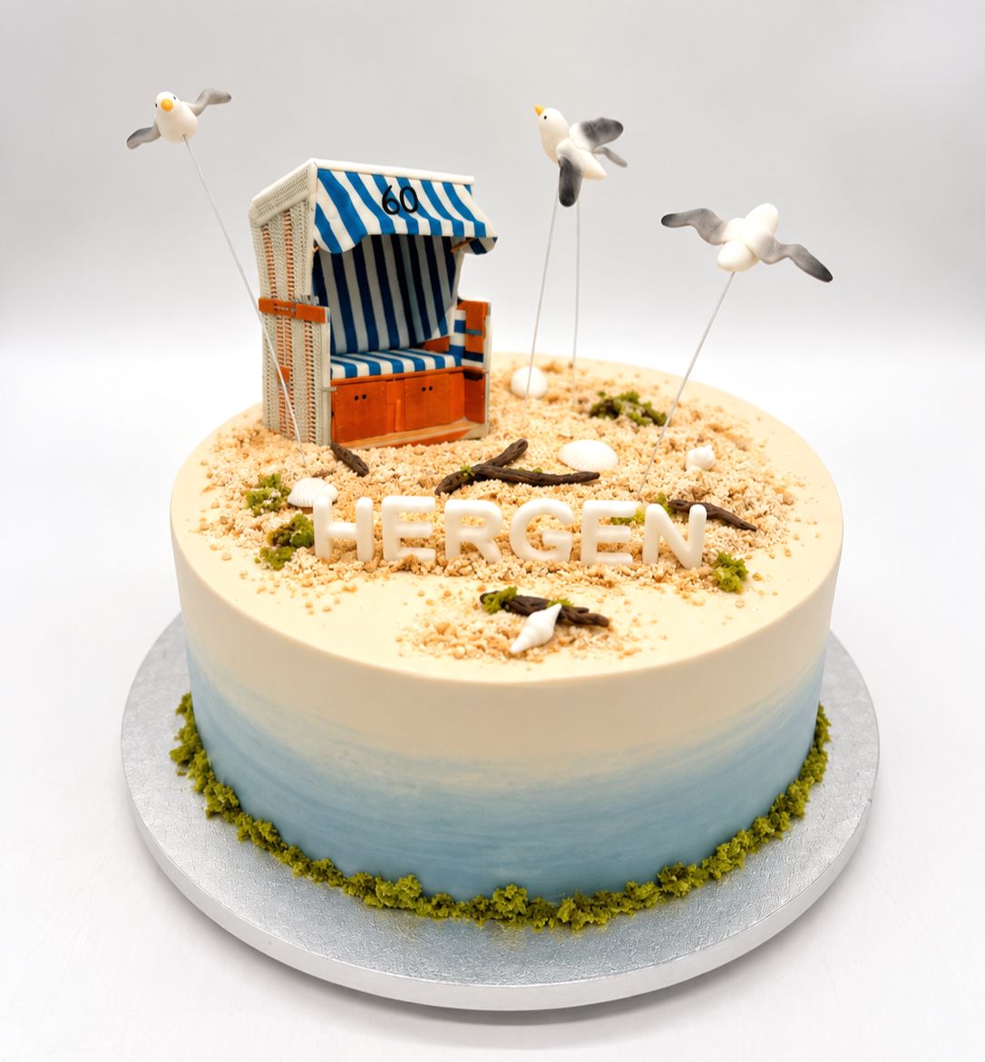 Torte "Strandkorb"