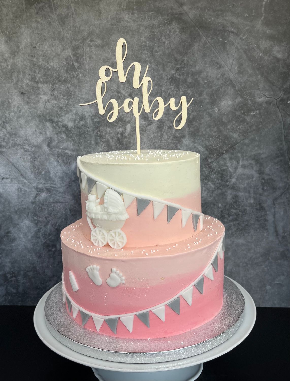 Torte "oh Baby"  (zweistöckig)
