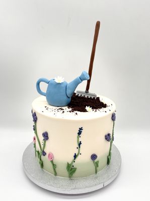 Torte "Gartenarbeit"
