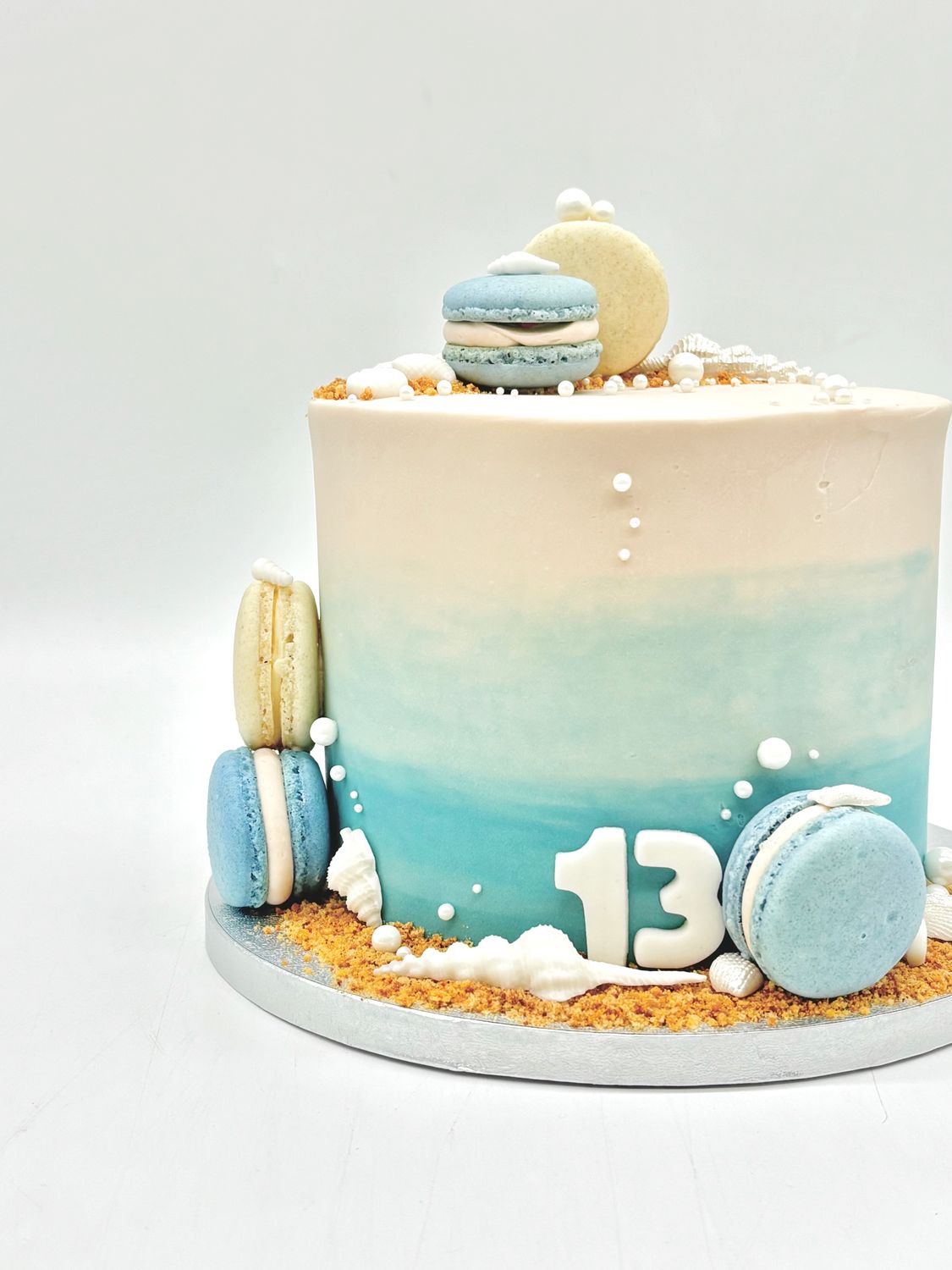 Torte "Meeressand" inkl. 5 Macarons