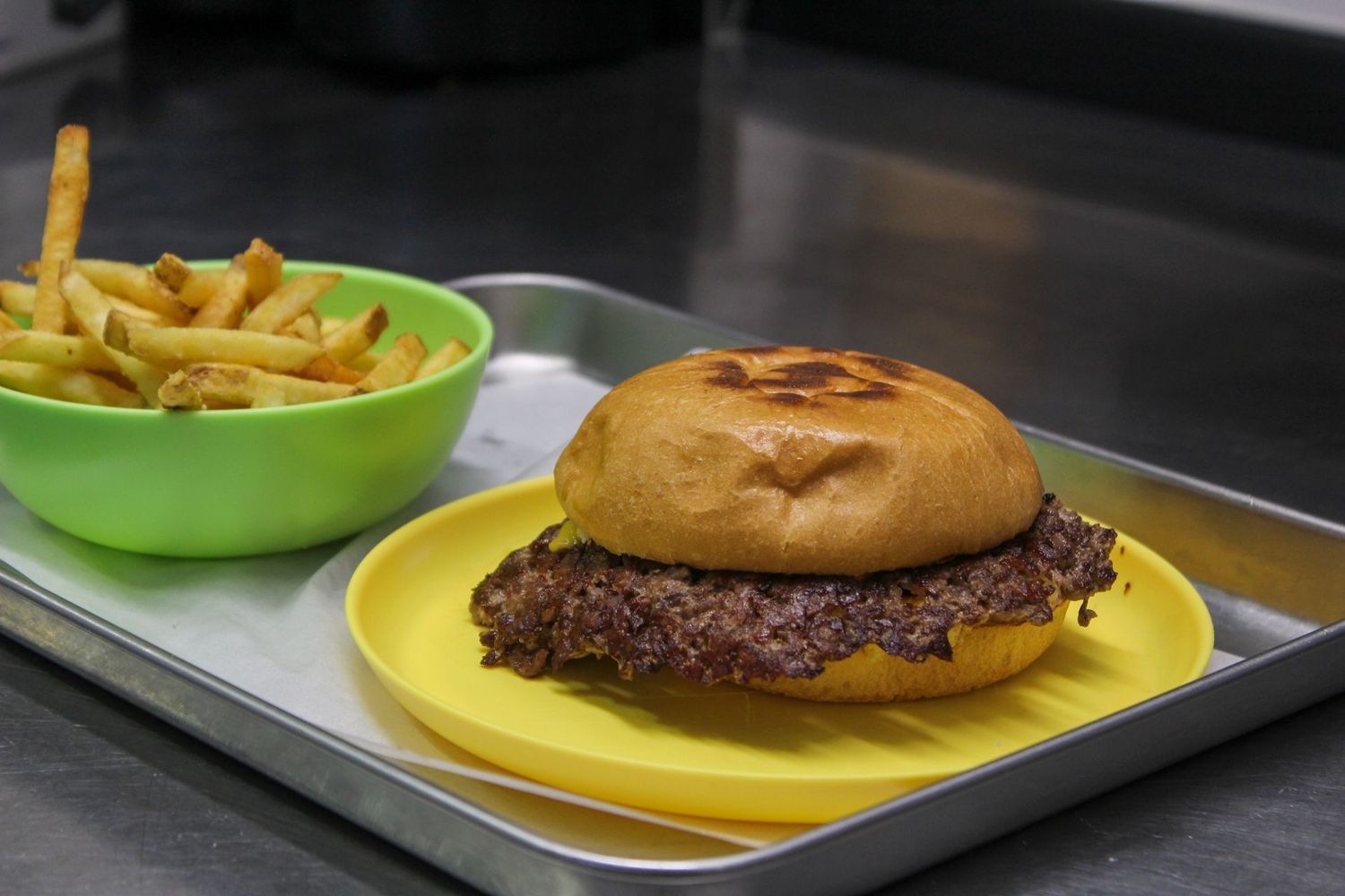 Hamburger e Patatine