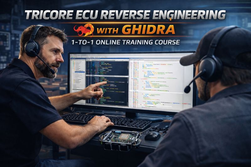 Ghidra ECU Reverse Engineering Course (20 hours)