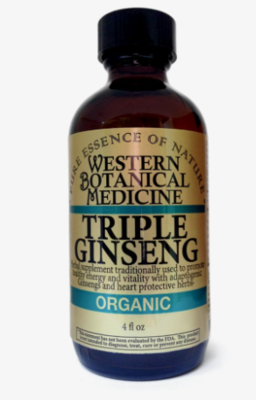 Triple Ginseng Tincture - 2oz bottle