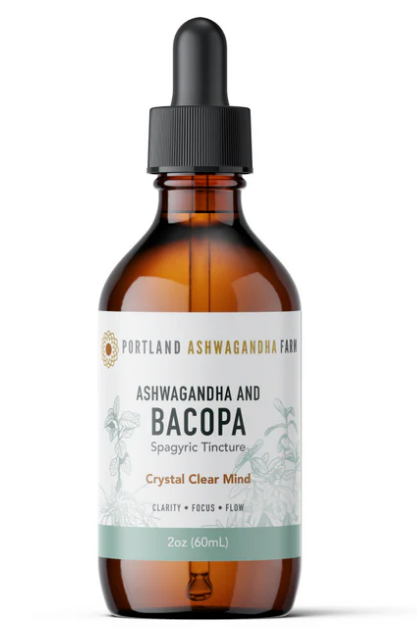 Ashwagandha &amp; Bacopa - 2oz