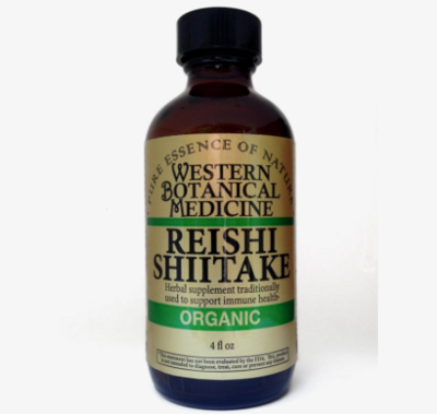 Reishi Shiitake Tincture - 2 oz bottle