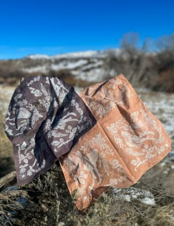 Boise Foothills Bandana - Jess Wagner Art