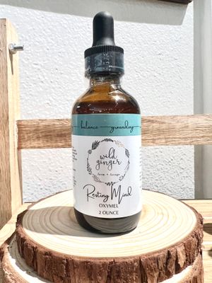 Resting Mind Oxymel - 2oz